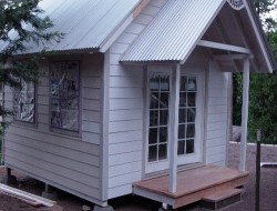 DIY Tiny Cottage - Side View