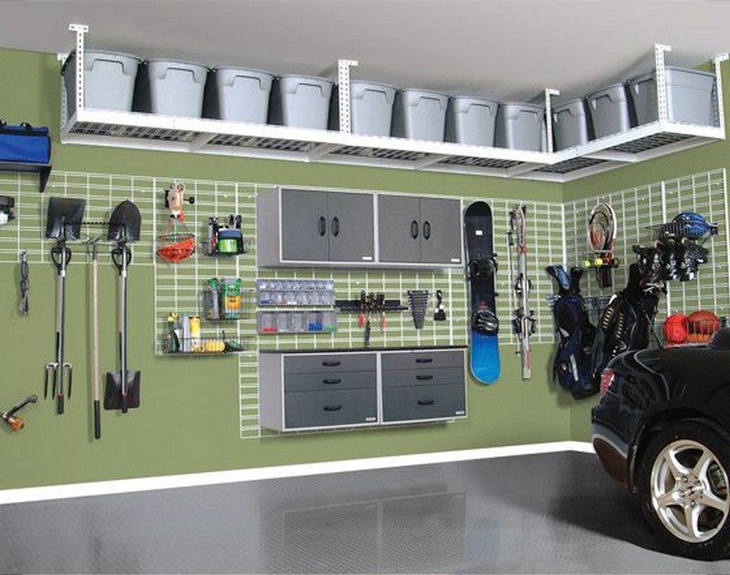 How to DIY a Ceiling Garage Storage System