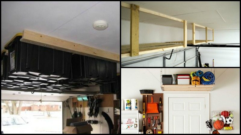 DIY Garage Ceiling Storage | The Owner-Builder Network