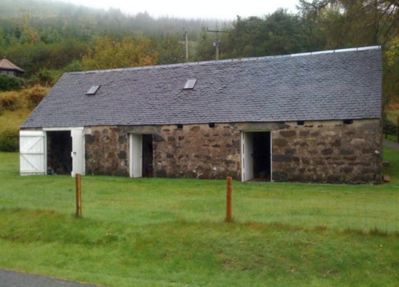 Leachachan Barn - The original barn