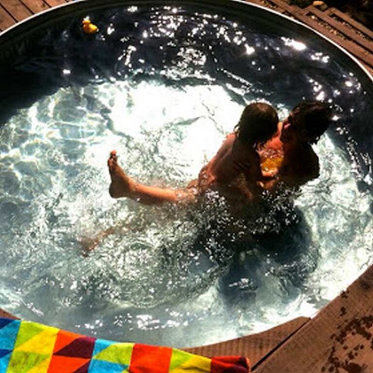 Livestock Tank Turned DIY Pool - Tank-made Pool