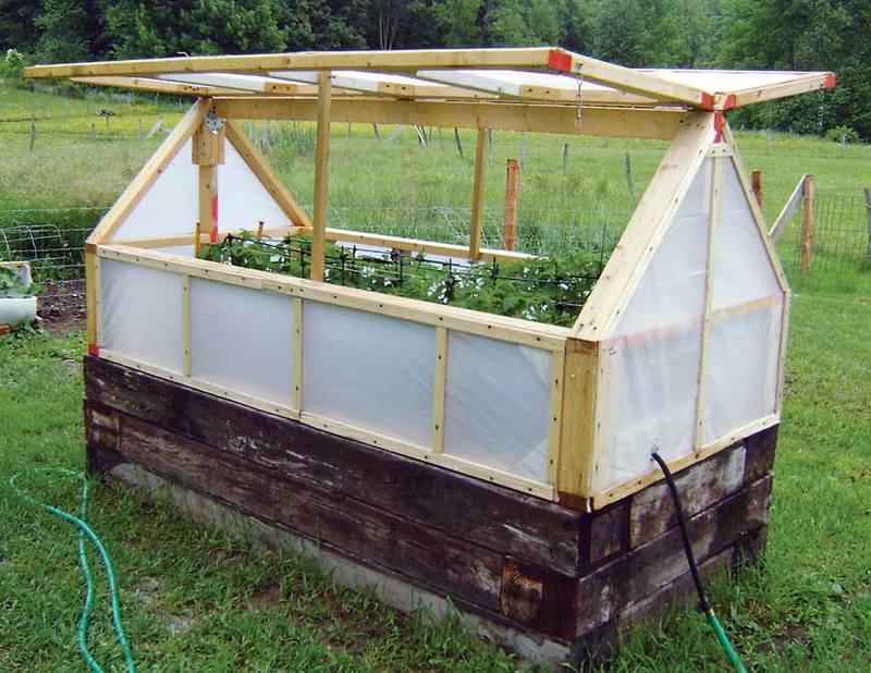 Build a mini greenhouse and extend your growing season