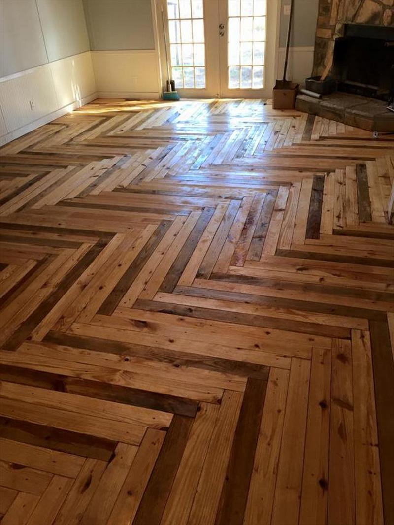 DIY Pallet Flooring The Owner-Builder Network