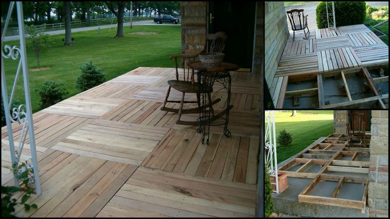 DIY Pallet Porch | The Owner-Builder Network