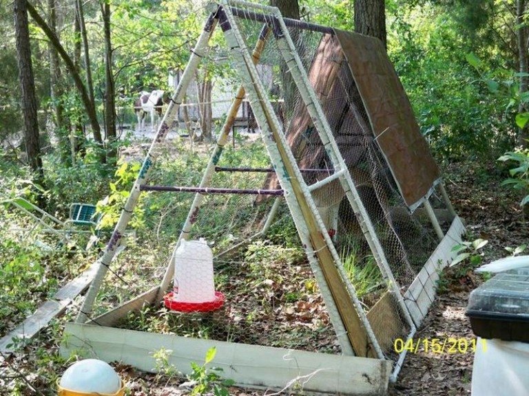 DIY Repurposed Swing Set Chicken Coop The OwnerBuilder Network