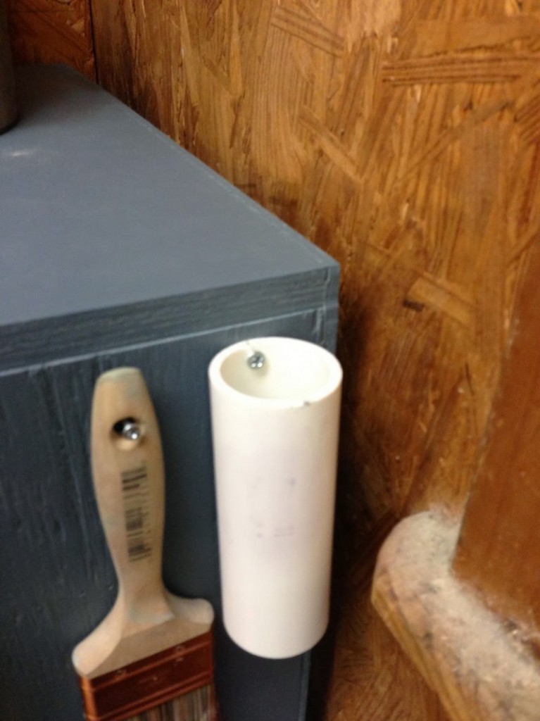 DIY Paint Storage Cabinet