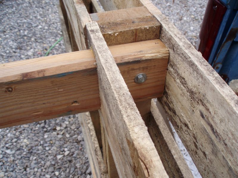 DIY Pallet Chicken Coop - Chicken House Legs