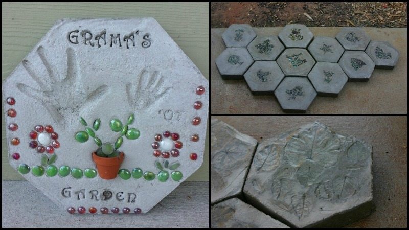 Make Your Own Hexagon Stepping Stones The Owner Builder Network