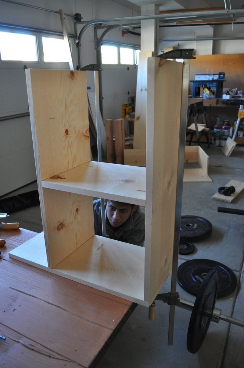 DIY Craft Table - Built a whole frame