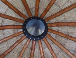 DIY Earthbag Round House - Building the Roof