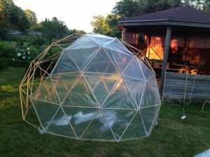 Effective DIY Geodesic Dome Greenhouse - The Owner-Builder Network