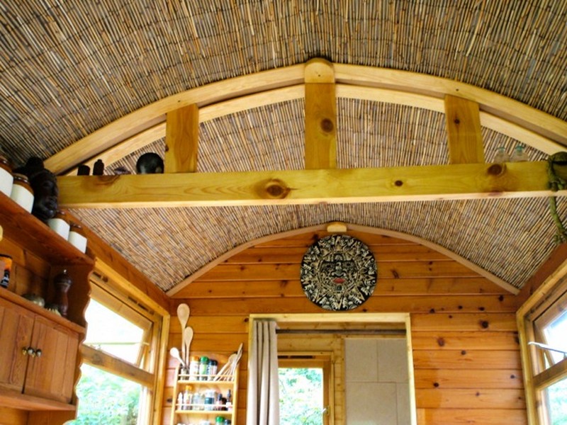 DIY House on Wheels - Curved Ceiling