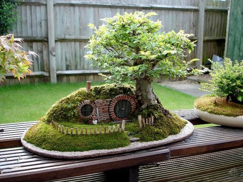 DIY Miniature Hobbit Hole- The Result