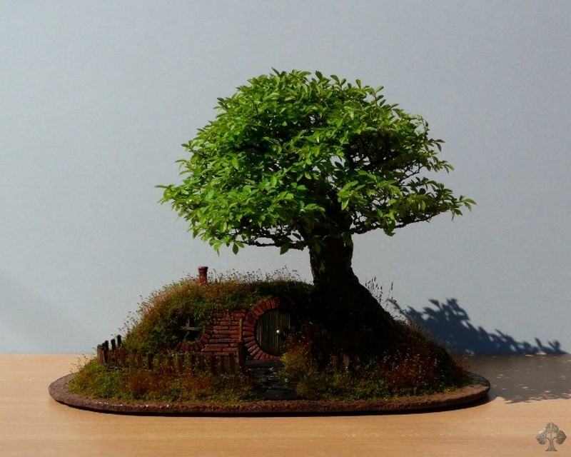 DIY Miniature Hobbit Hole - Lord of the Rings Miniature