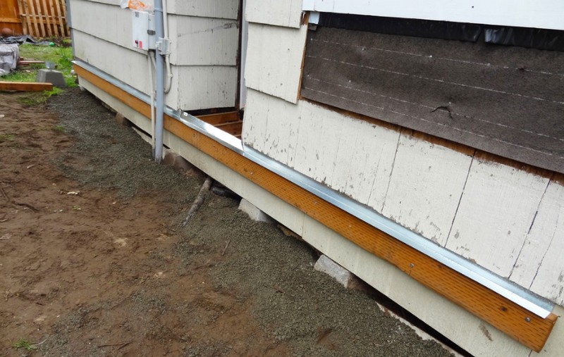 DIY Platform Deck - Install a drip edge