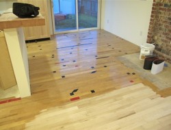 DIY Reclaimed Wood Flooring - Refinishing of the surface