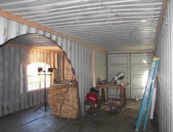 DIY Shipping Container Home - Interior