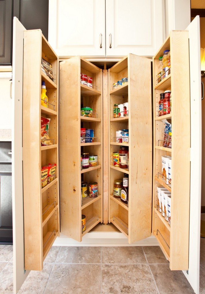 Pantry Cabinet Ideas - Folded Cabinet