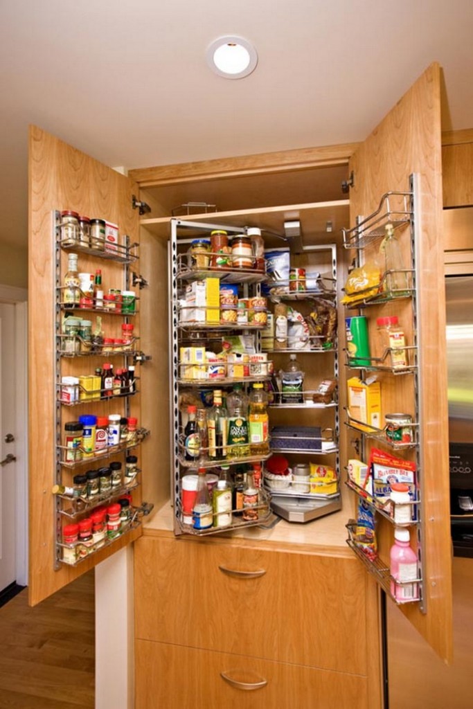 Pantry Cabinet Ideas - Pantry with Drawer