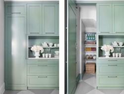 Pantry Cabinet Ideas - Hidden Pantry