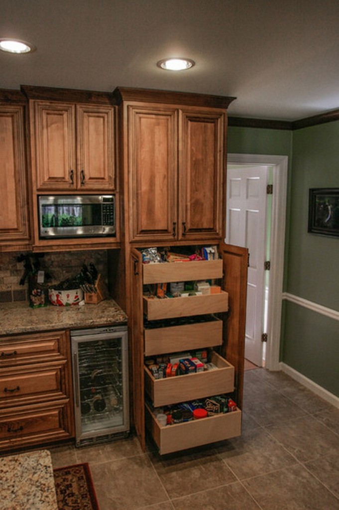 Pantry Cabinet Ideas - Rustic Cabinet