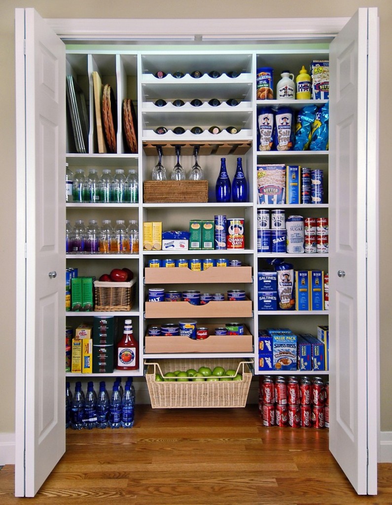 Pantry Cabinet Ideas - Pantry Shelving