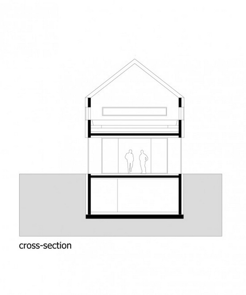 The Black Barn Cross Section The Owner Builder Network