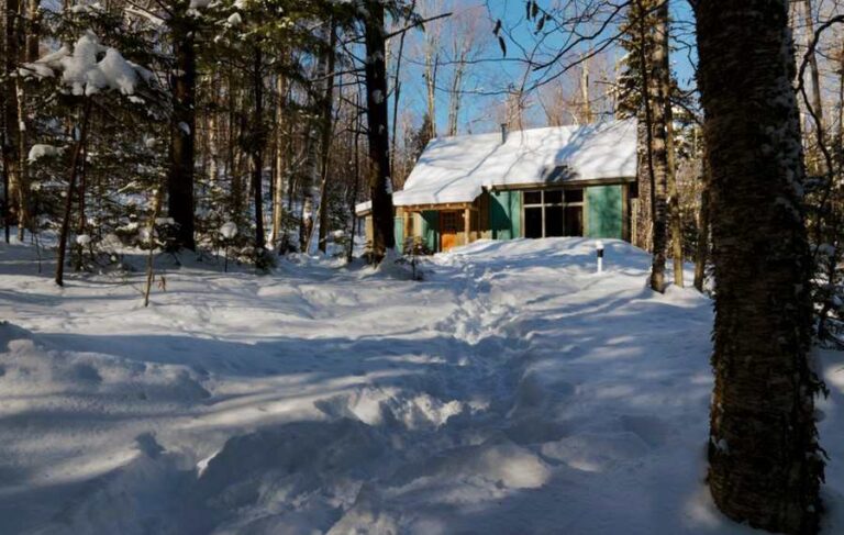 Winter Cabin - Exterior