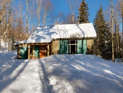 Winter Cabin - Exterior