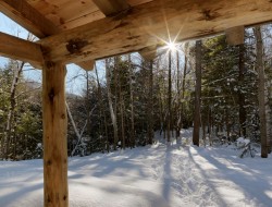 Winter Cabin - Landscape