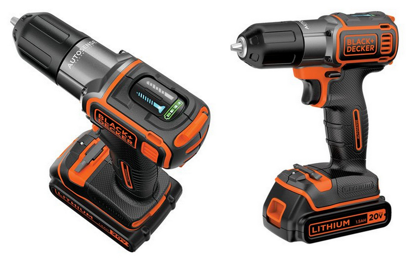 20V auto-sensing drill/drive from Black and Decker