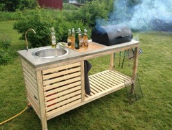 9. DIY Portable Barbecue - The Owner Builder Network