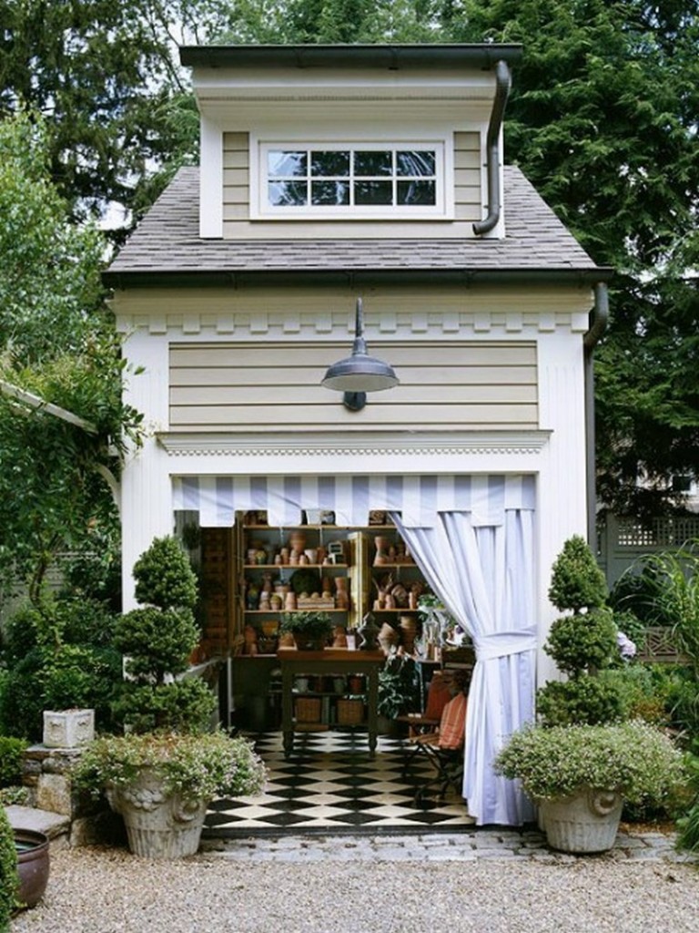 10. Luxurious Two-Story Garden Shed Studio - Better Homes and Gardens