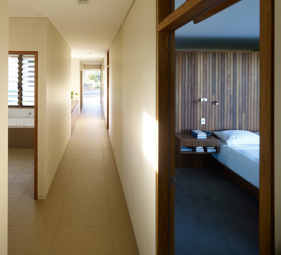 Mona Vale House - Bedroom and Hallway