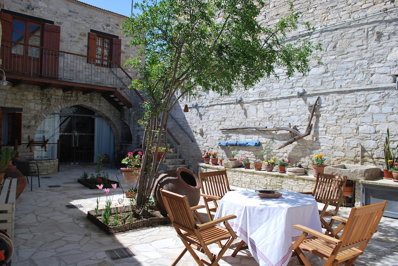 Courtyard in Vavla Retreat by Nicolas and Styliani Pitta - Vavla, Cyprus
