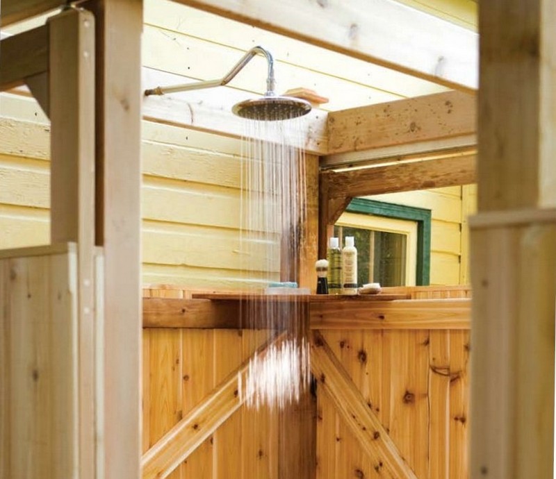 DIY Outdoor Shower - The Owner-Builder Network