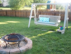 Fire Pit Swing Set - Thrifty Decor Mom