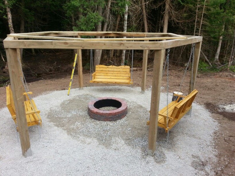 Firepit/Swing Combo - Barb Curry