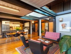 31 container home in Brisbane Australia - Interior living
