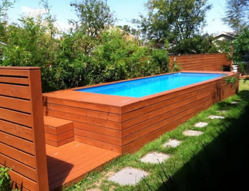 Backyard Design With Small Swimming Pool - Home Ideas
