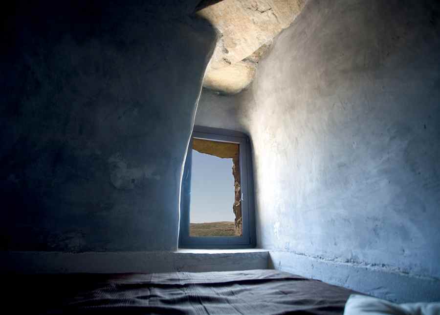 Tinos stable bedroom