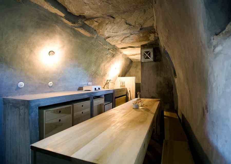 Tinos stable kitchen