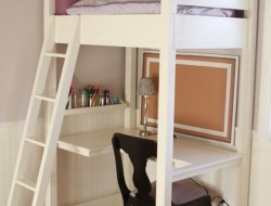 Kid-Sized Reading Loft and Desk - Hillary Louise