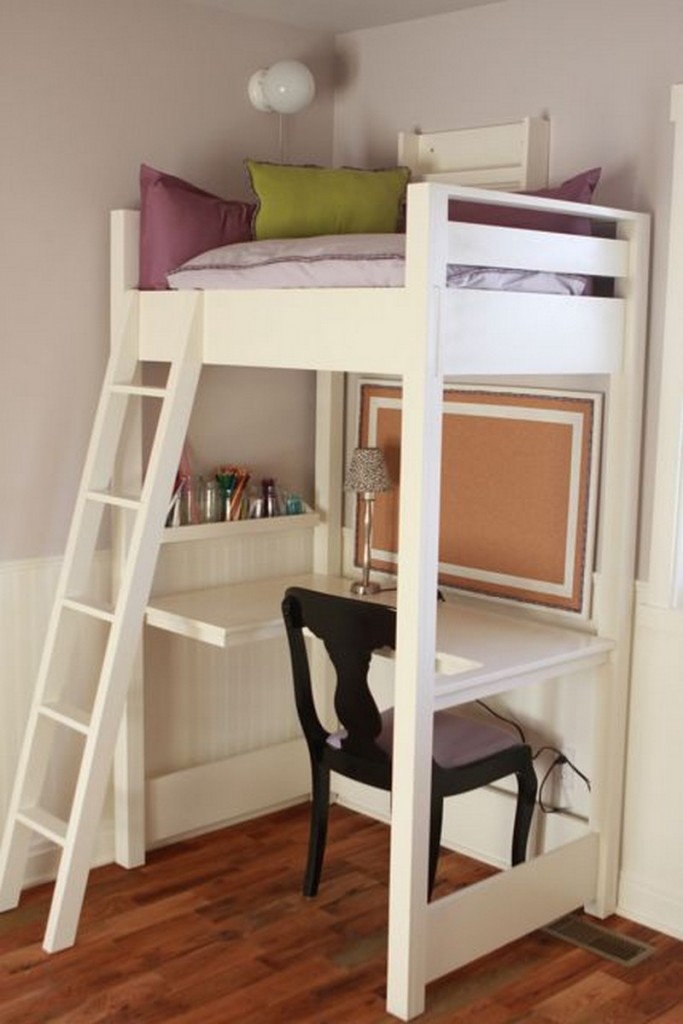 Kid-Sized Reading Loft and Desk - Hillary Louise