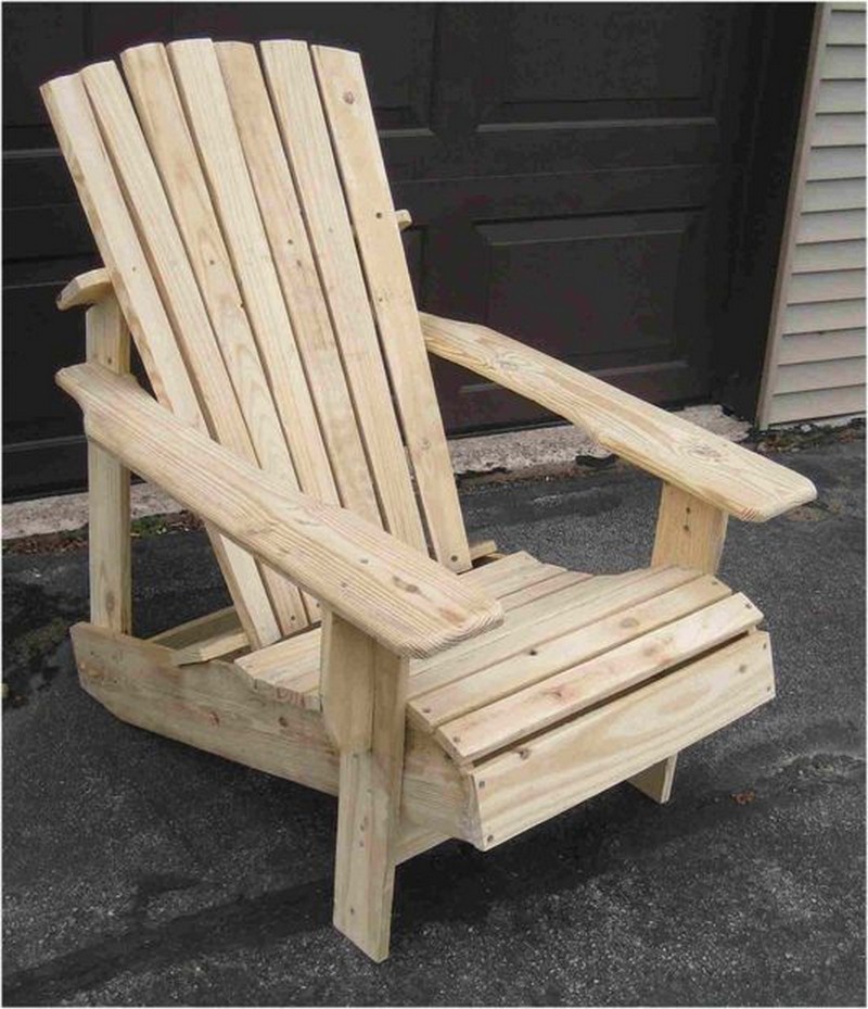 DIY Pallet Adirondack Chair - The Owner-Builder Network