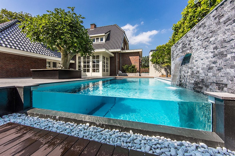 Glass Swimming Pool - architecturelands