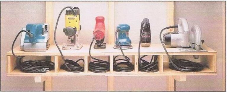 Storage Idea for Power Tools