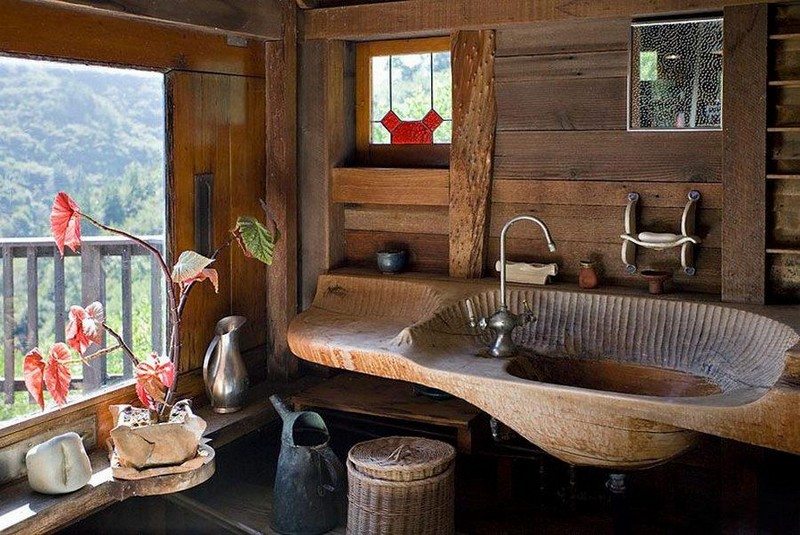 Beautiful Timber Bathroom Basins