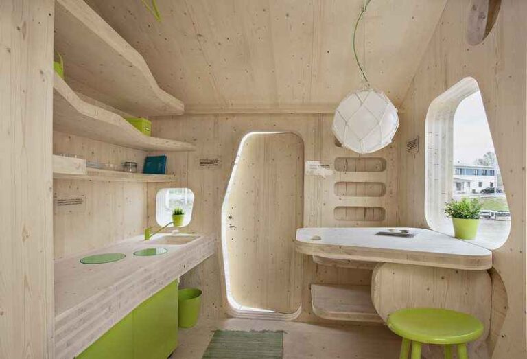 Student Housing by Tengbom - A 10 sqm room