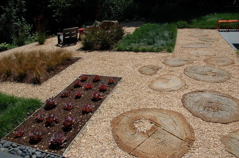These log pavers by Keith Willig Landscape Services, Inc. look great!